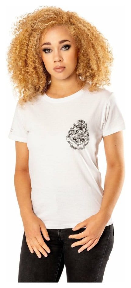 Harry Potter T-Shirt Hogwarts Crest Size L