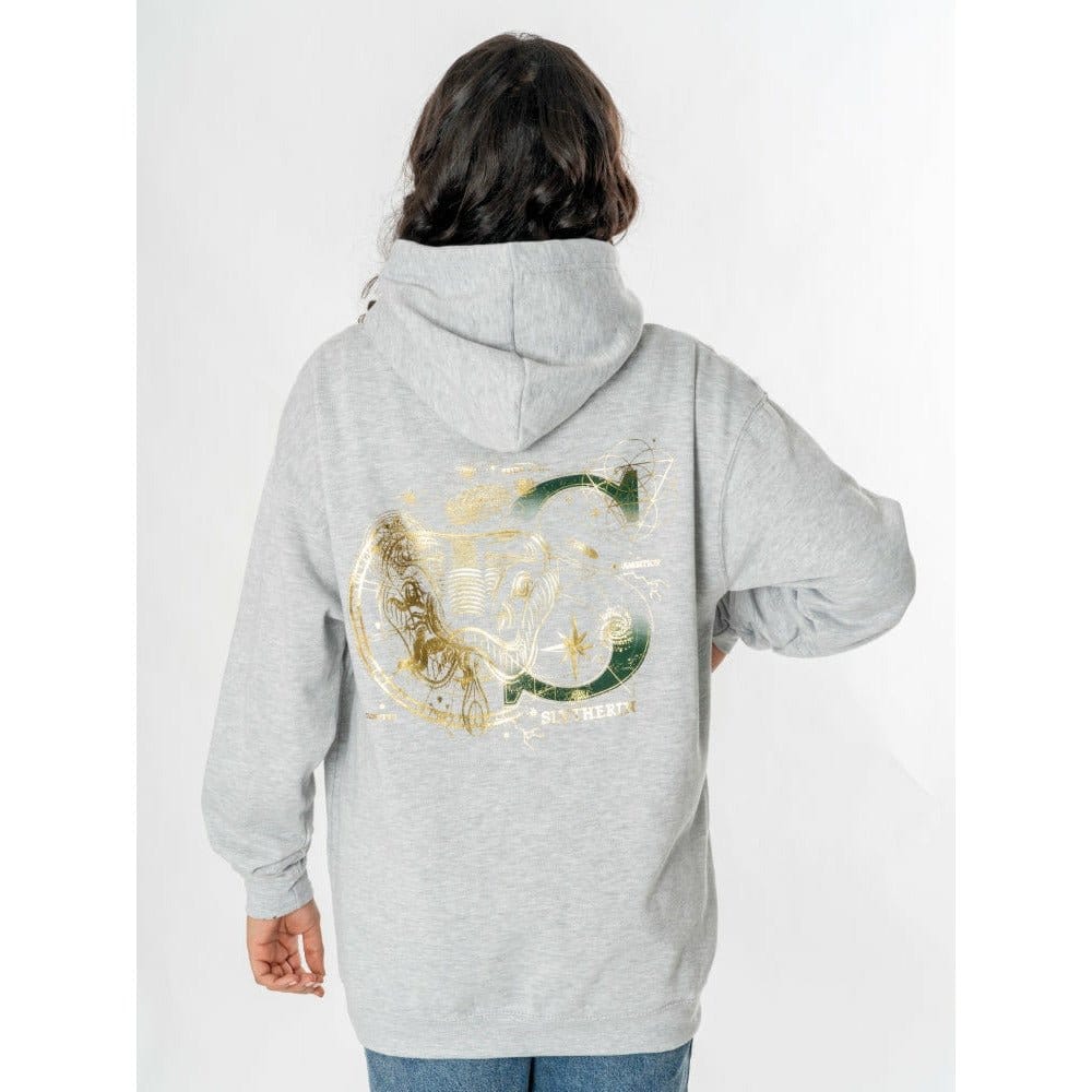 Harry Potter Hooded Sweater Slytherin Zodiac Size XL