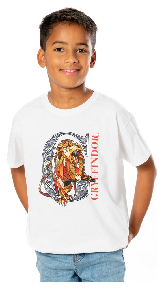 Harry Potter Kids T-Shirt Gryffindor Mosaic Size 12-13