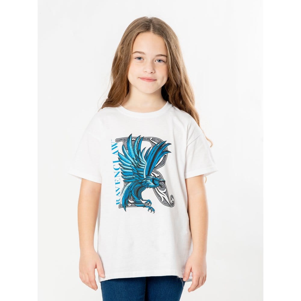 Harry Potter Kids T-Shirt Ravenclaw Mosaic Size 12-13