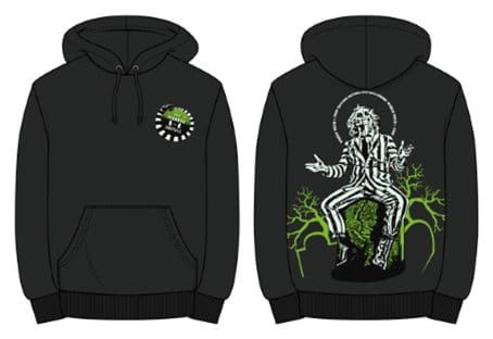 Beetlejuice Hooded Sweater Front Back World Tour Size L