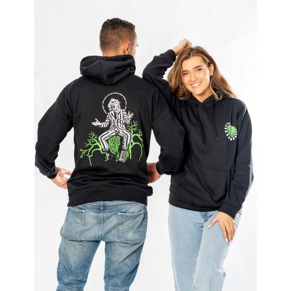 Beetlejuice Hooded Sweater Front Back World Tour Size XXL