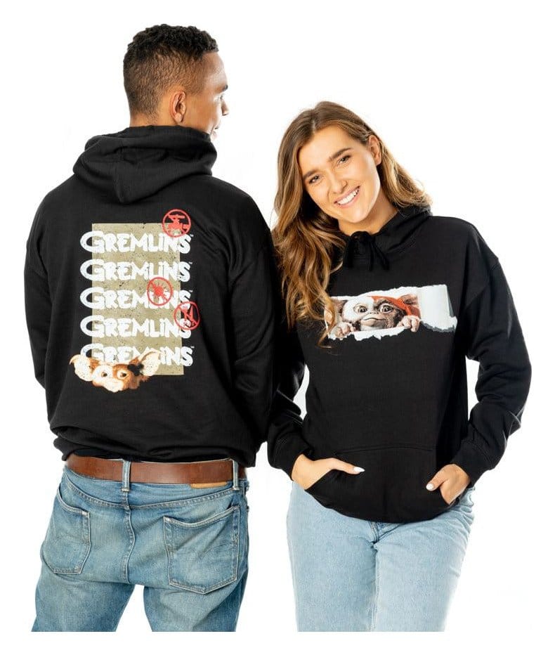 Gremlins Hooded Sweater Front Back Tear-Away Size S
