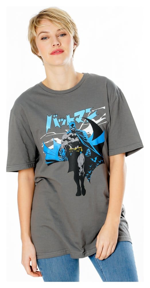 DC Comics T-Shirt Batman Manga Cape Size L