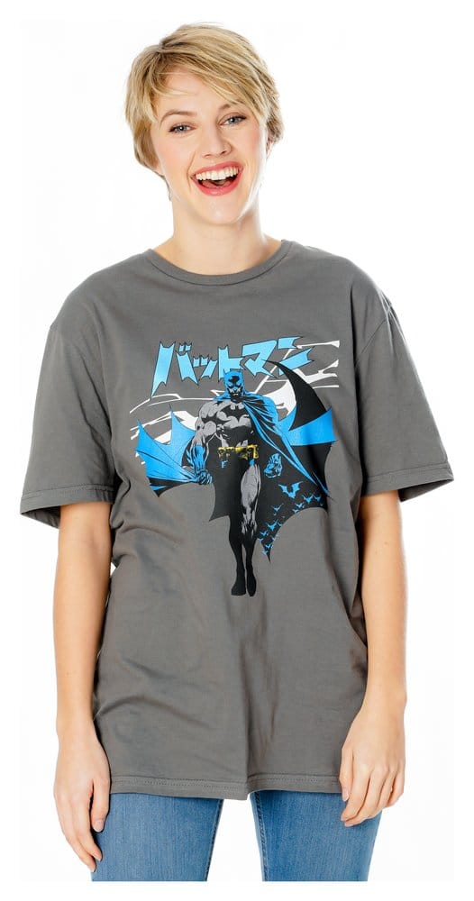 DC Comics T-Shirt Batman Manga Cape Size M