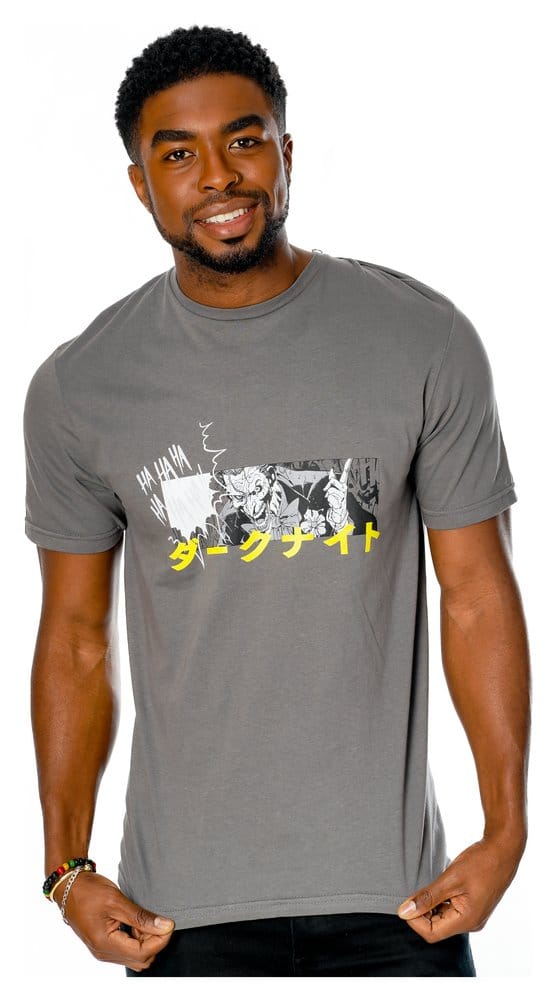 DC Comics T-Shirt The Joker Manga Ha Ha Size L