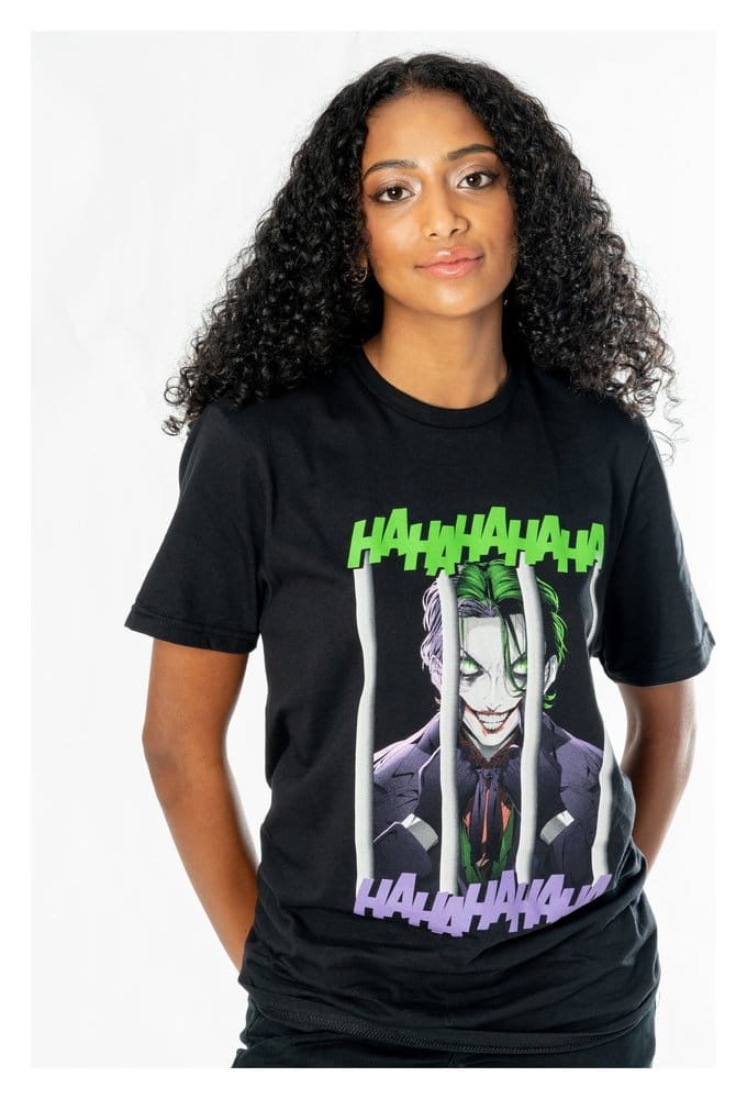 DC Comics T-Shirt The Joker Anime Smile Size XL