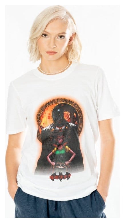 DC Comics T-Shirt Batman Anime Moon Size L