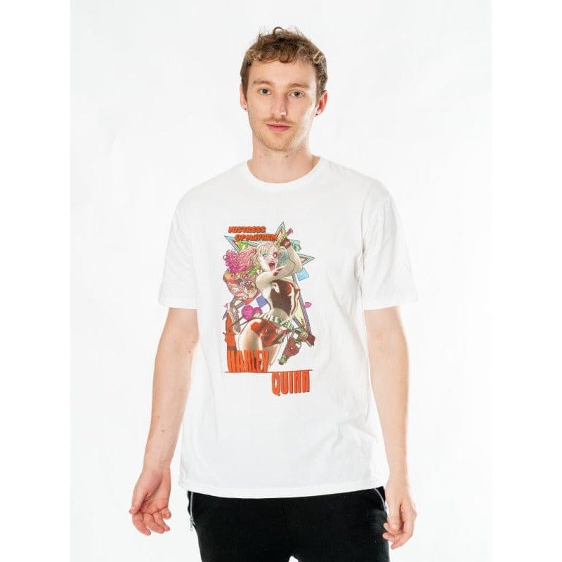 DC T-Shirt Harley Quinn Anime Mayhem Size M
