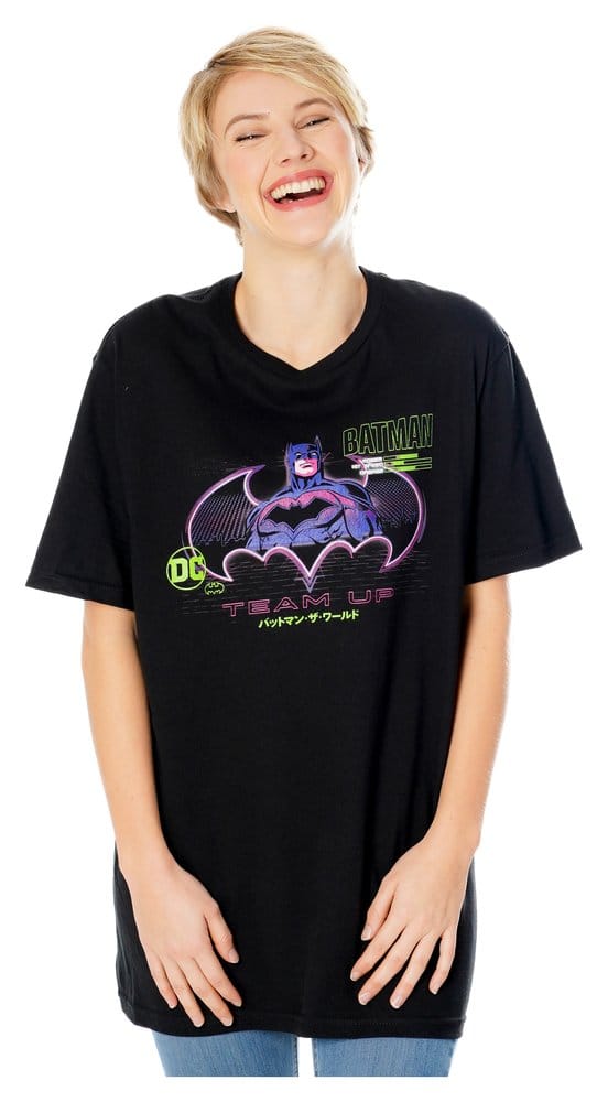 Batman T-Shirt Anime Matrix Grid Size L