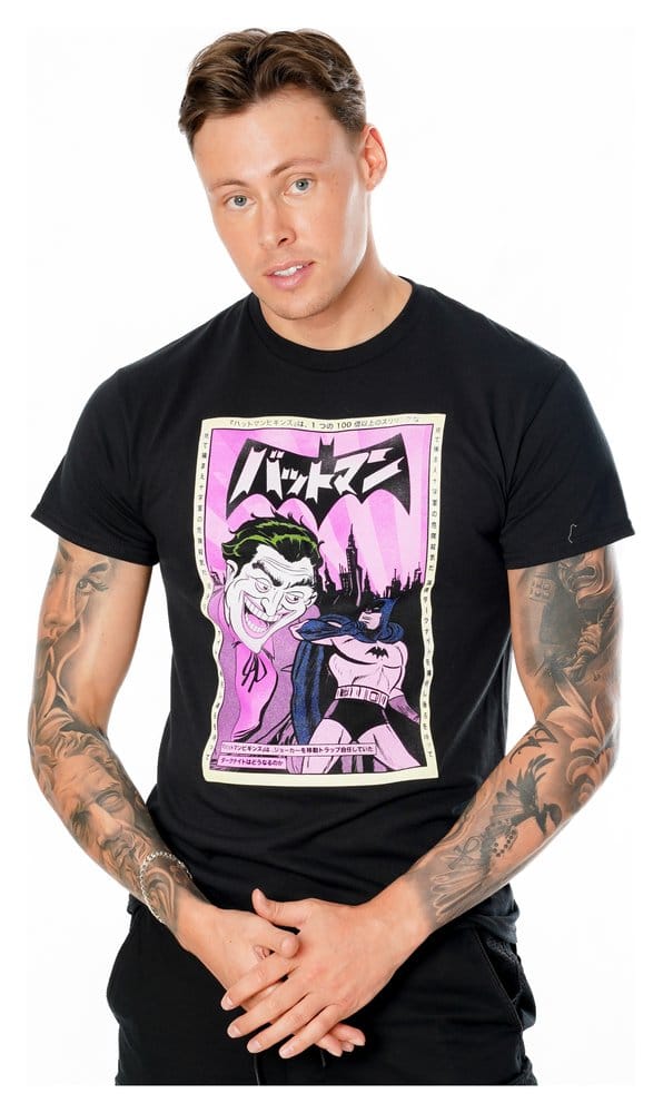 Batman T-Shirt Joker Anime Poster Size XXL