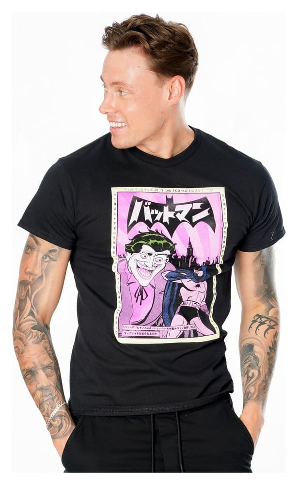 Batman T-Shirt Joker Anime Poster Size M