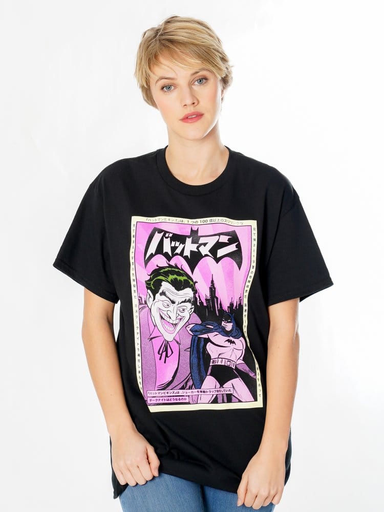 Batman T-Shirt Joker Anime Poster Size M