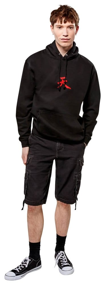 Street Fighter Hooded Sweater Akuma Reverse Size M