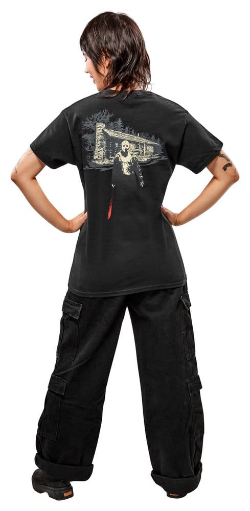 Friday the 13th T-Shirt Camp Crystal Lake Reverse Size M
