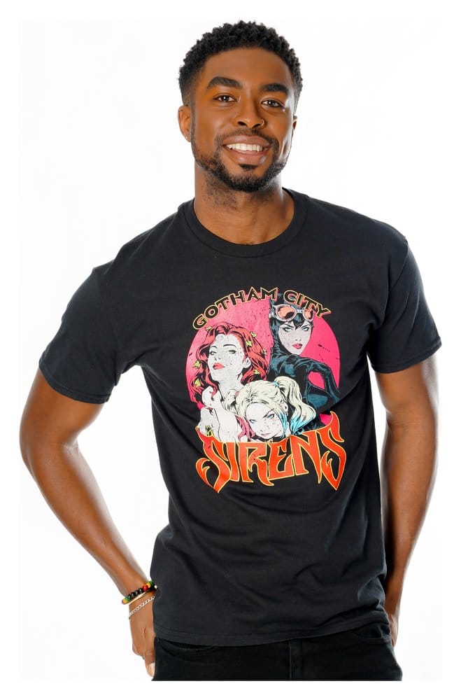 Gotham City Sirens T-Shirt Vintage Poster Size XXL