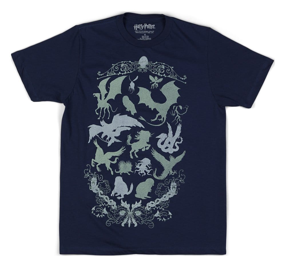 Harry Potter T-Shirt Magical Creatures Field Guide Size S