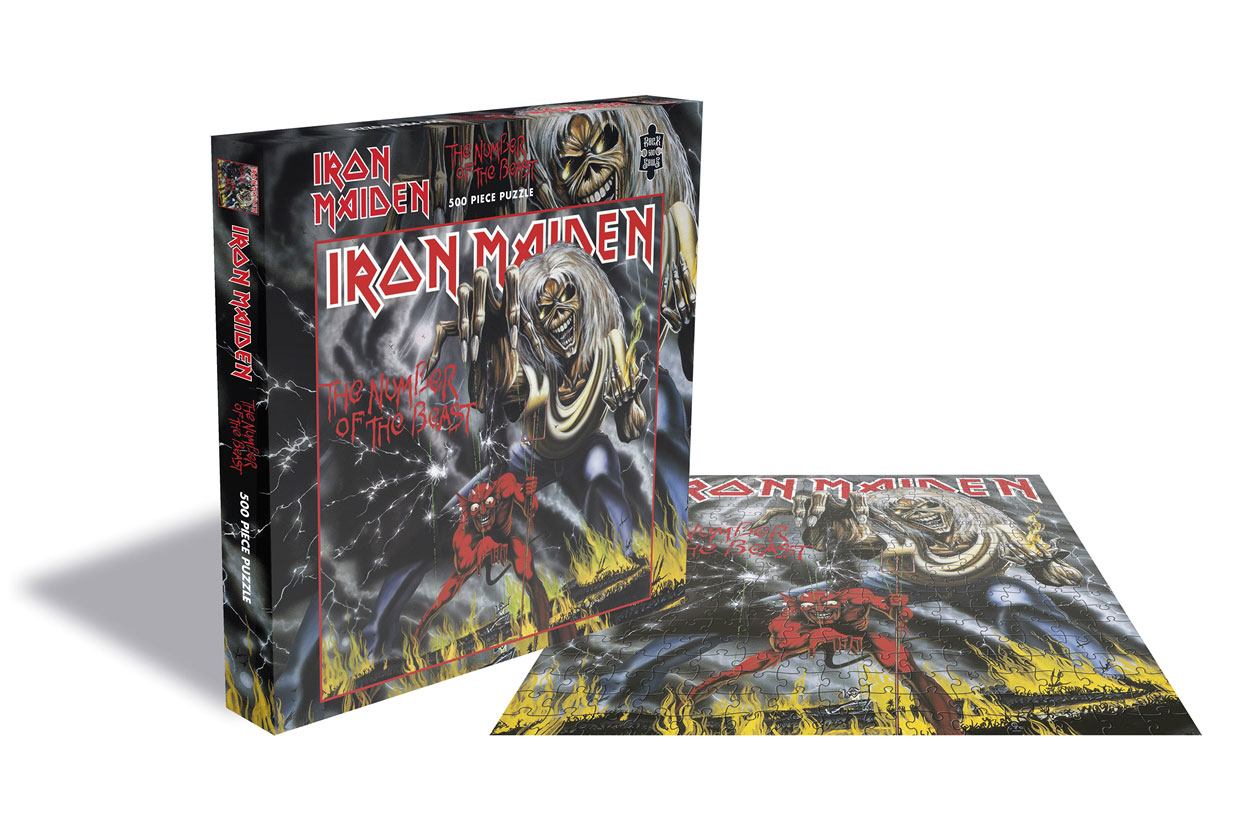 Iron Maiden Puzzle The Number of the Beast