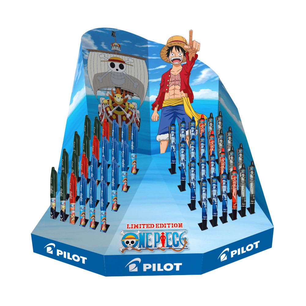 One Piece Rollerball pen FriXion Ball and Ball+ Limited Edition LE 0.7 Display (48)