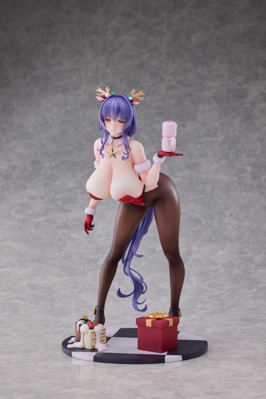 Original Character PVC Statue 1/6 Succubus Homestay Shiori Sakuma Christmas Costume Special Ver. Bonus Limited Edition 27 cm