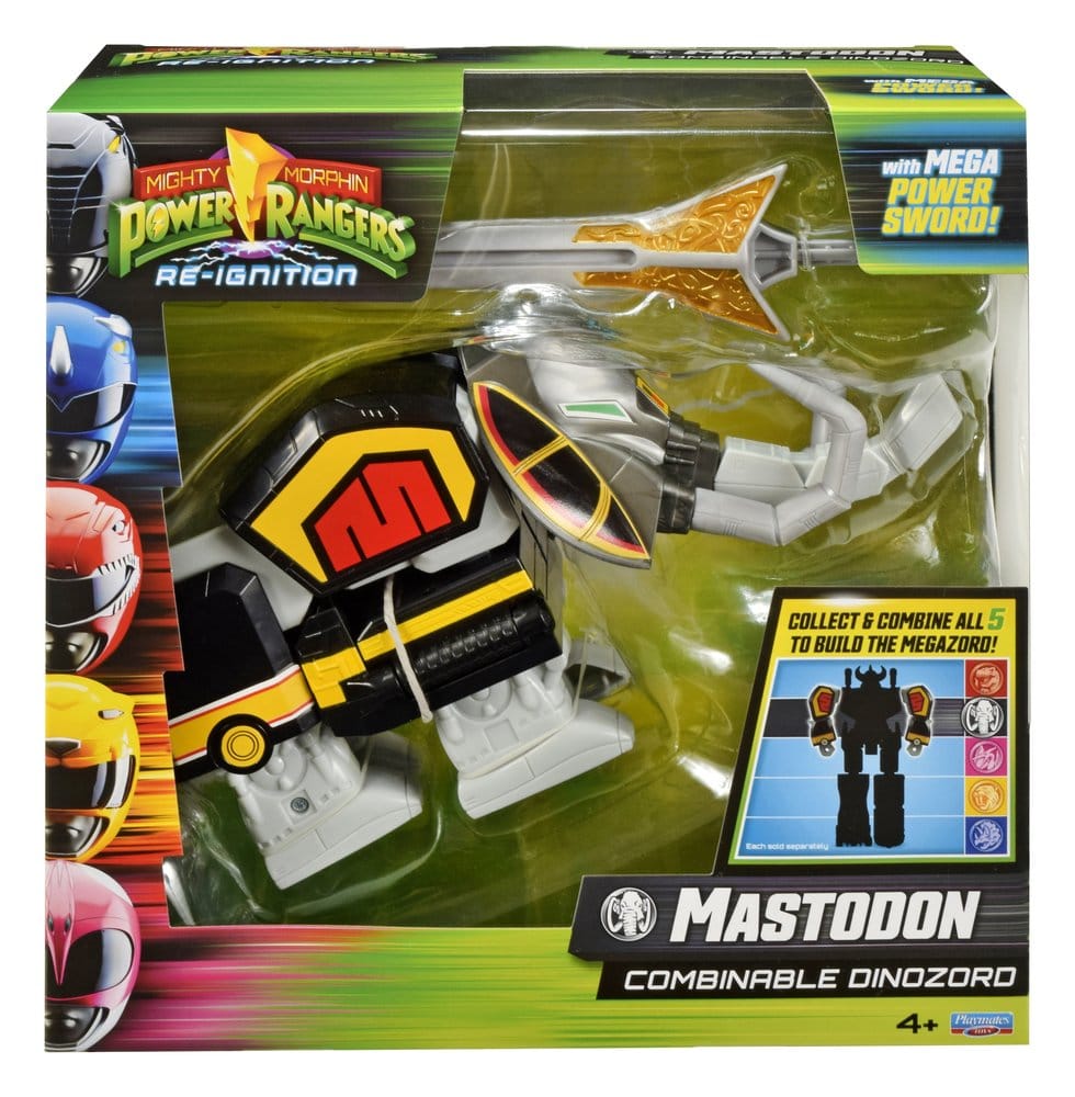 Mighty Morphin Power Rangers Combinable Dinozord Action Figure Mastodon 23 cm