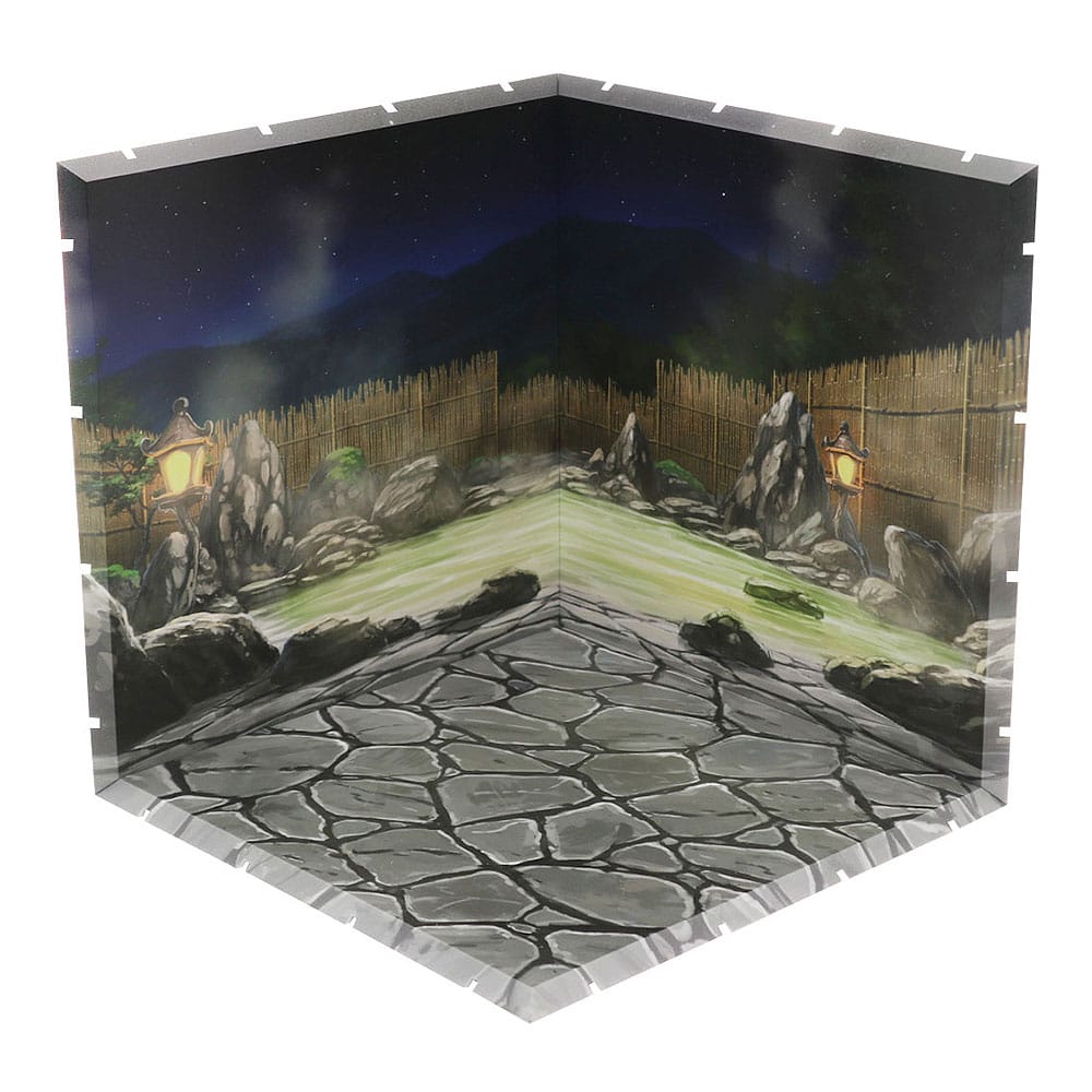 Dioramansion 200 Decorative Parts for Nendoroid and Figma Figures Outdoor Hot Springs