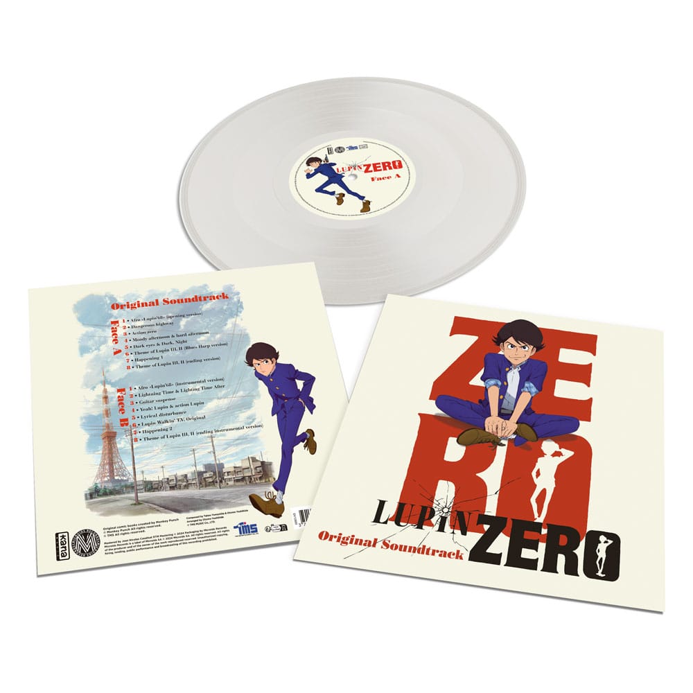 Lupin Zero Best Selection Track Vinyl White