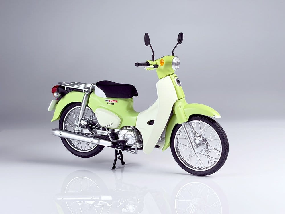 Tohoku Zunko/Zundamon Project Plastic Model Kit 1/12 Honda Super Cub Zundamon Edition 11 cm