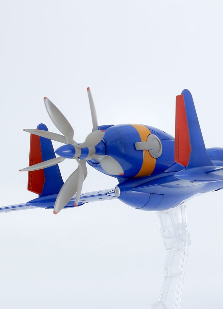 Royal Space Force: The Wings of Honnêamis Plastic Model Kit 1/72 Honneamise Kingdom Air Force Fighter Schira-DOW 3rd (Two-seater) 21 cm