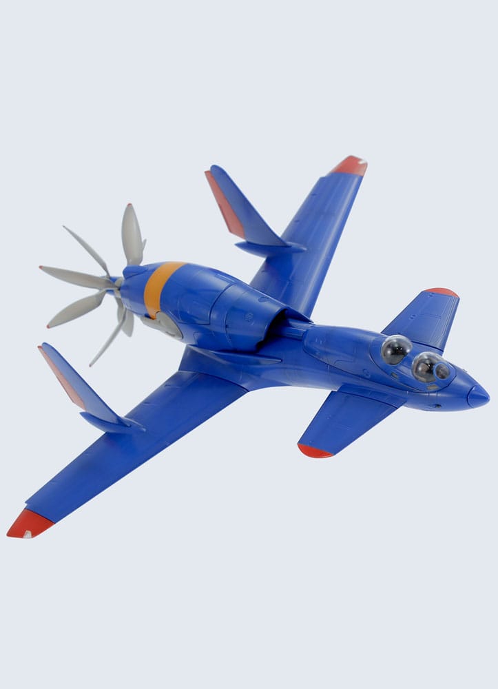 Royal Space Force: The Wings of Honnêamis Plastic Model Kit 1/72 Honneamise Kingdom Air Force Fighter Schira-DOW 3rd (Two-seater) 21 cm