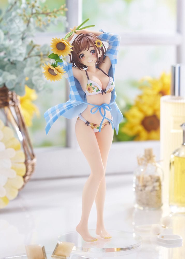 Original Character PVC Statue 1/7 Sunflower Girl Illustration by EnMorikura 24 cm