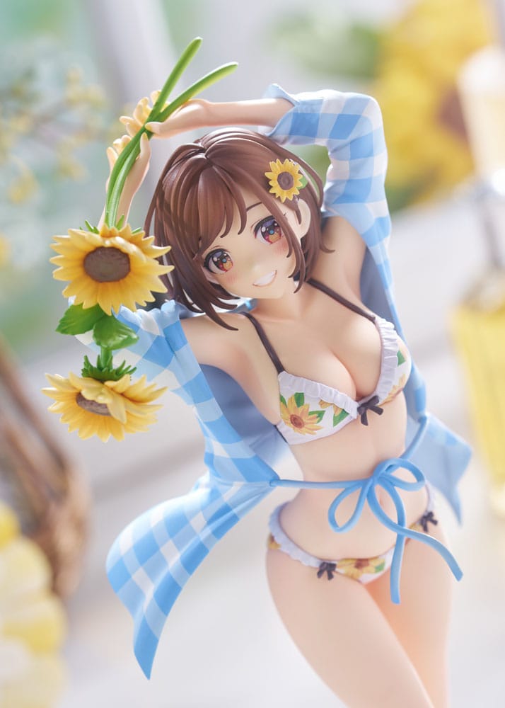 Original Character PVC Statue 1/7 Sunflower Girl Illustration by EnMorikura 24 cm