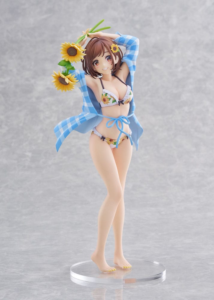 Original Character PVC Statue 1/7 Sunflower Girl Illustration by EnMorikura 24 cm