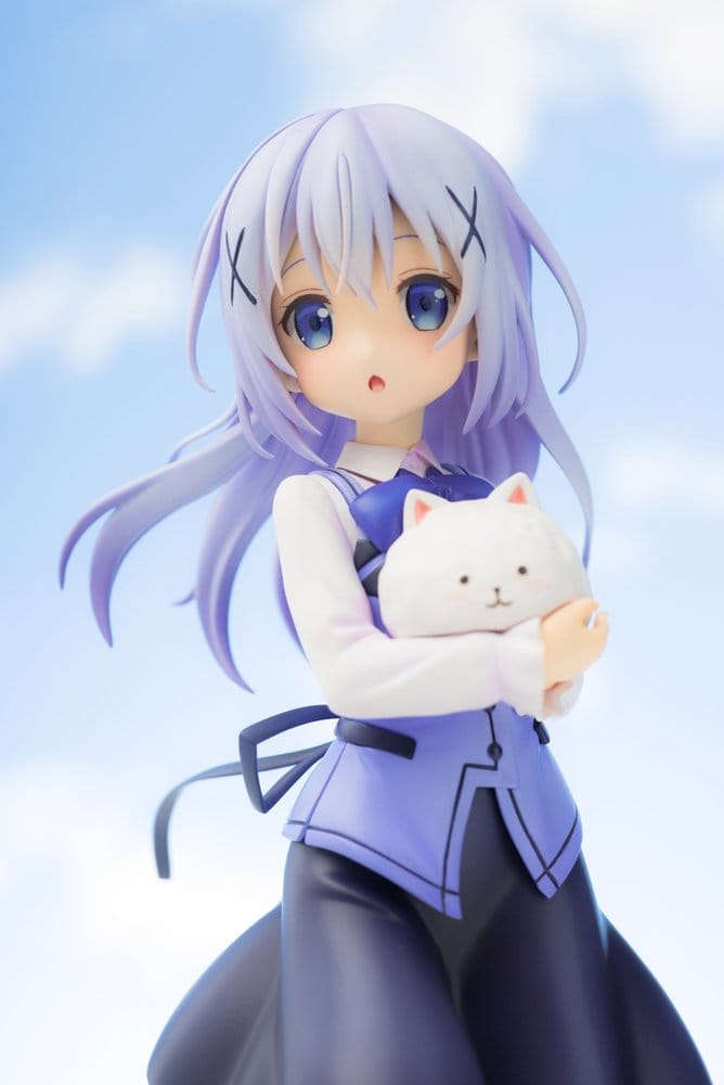Is the Order a Rabbit?? PVC Figure 1/7 Chino (Cafe Style) 21 cm