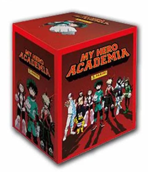 My Hero Academia Sticker & Trading Card Collection Plus Ultra Display (36) - Damaged packaging