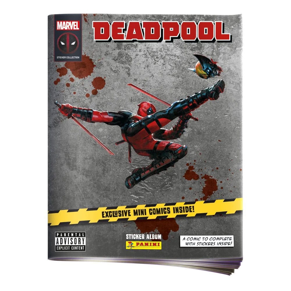 Deadpool Sticker & Trading Card Collection Album *German Version*