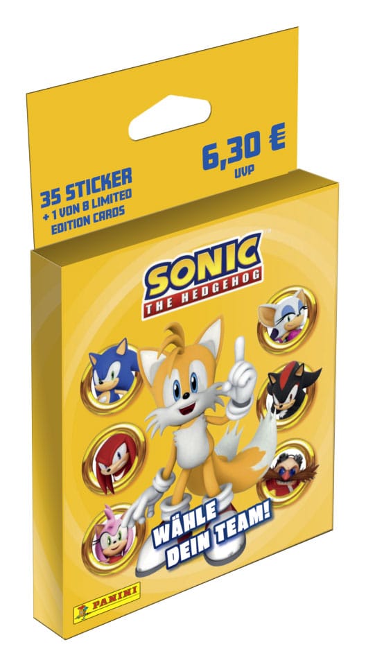 Sonic the Hedgehog Sticker Collection Eco-Blister *German Version*