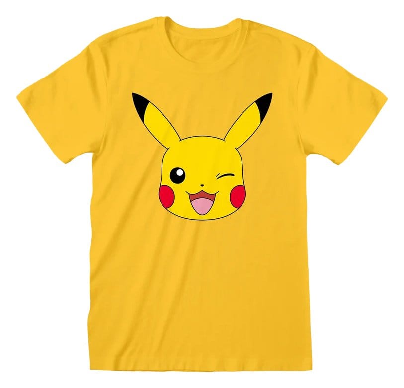 Pokémon T-Shirt Pikachu Sunflower Front Size XL