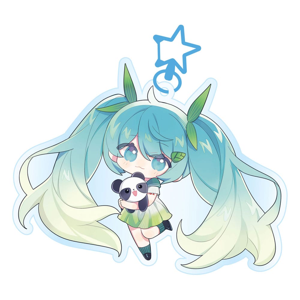 Hatsune Miku Acrylic Keychain Kawaii Spring Time