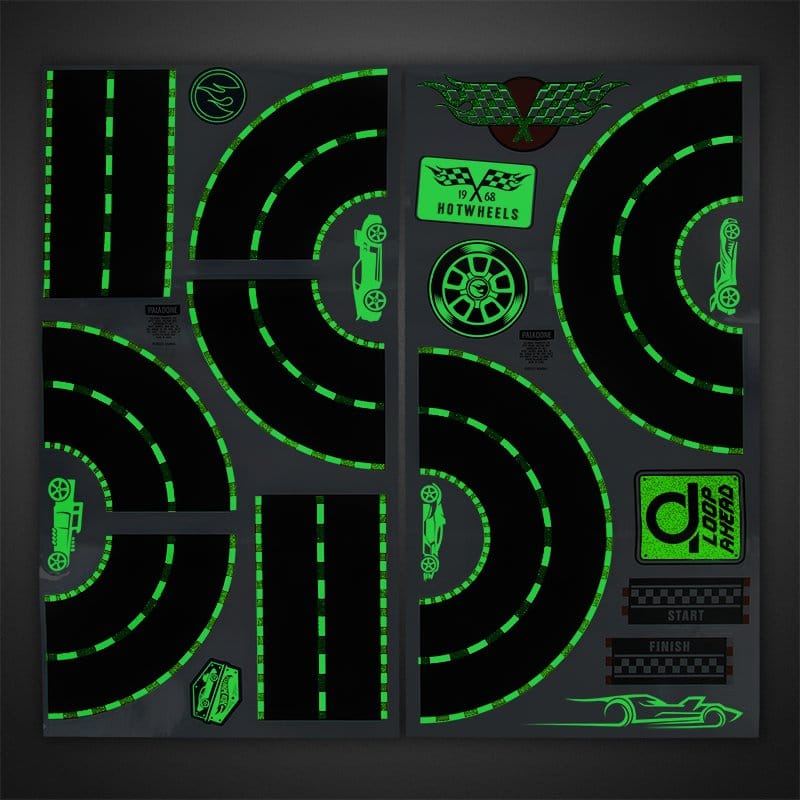 Hot Wheels Wall Decals