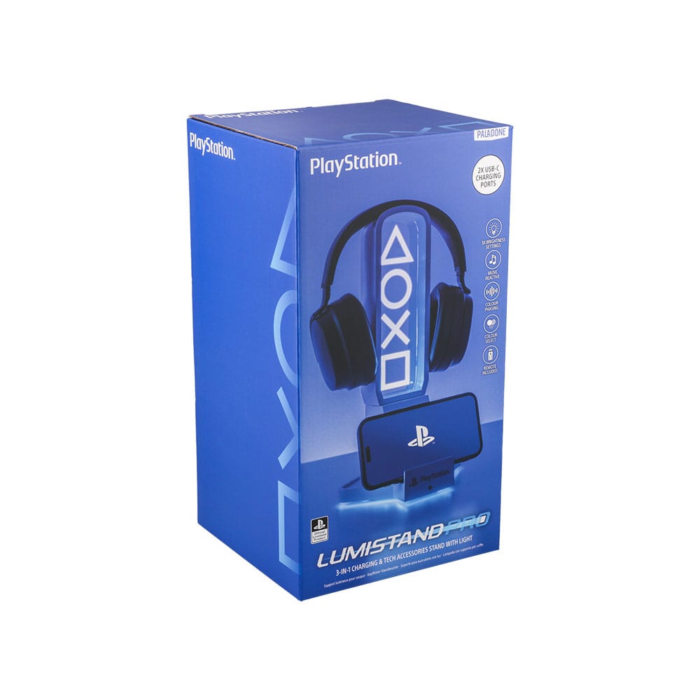 Playstation Desk Headphone Stand with Light 30 cm