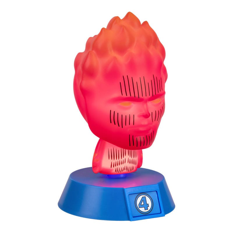 Fantastic Four Icons Light Human Torch 11 cm