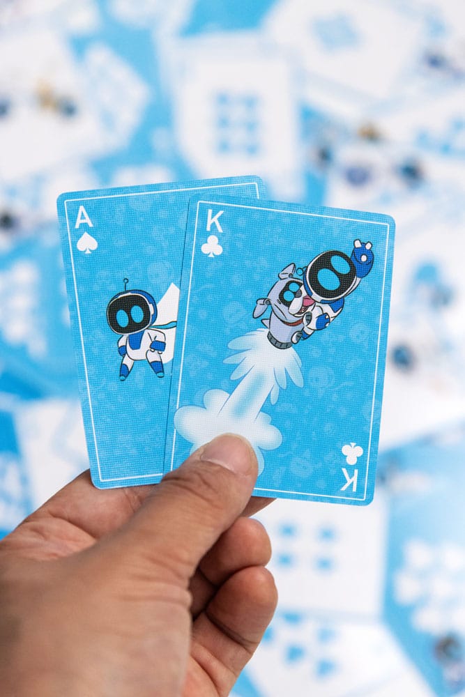 Astro Bot  Playing Cards Metal