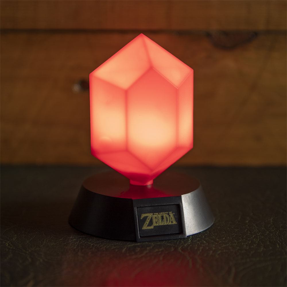 The Legend of Zelda 3D Icon Light Red Rupee 10 cm