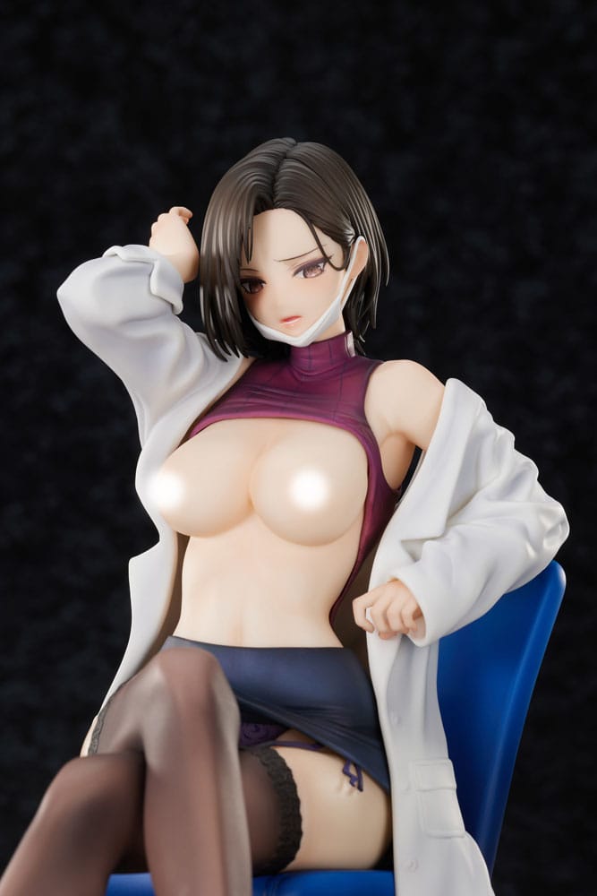 Original Character Statue 1/6 The Sulky School Nurse Illustrated by Keso Shirou 22 cm