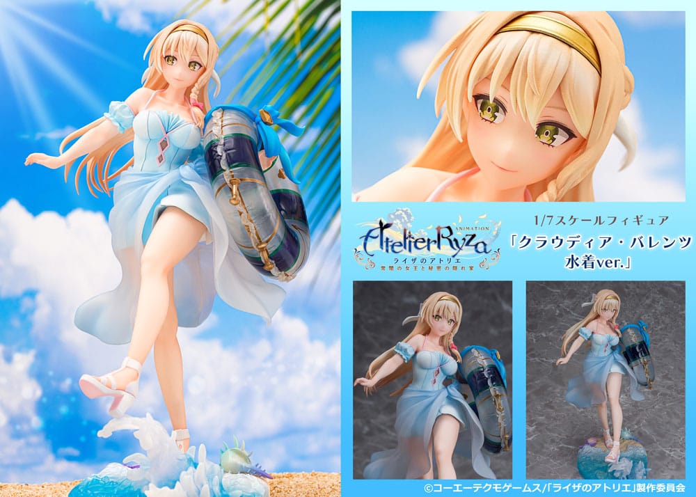 Atelier Ryza: Ever Darkness & the Secret Hideout PVC Statue 1/7 Klaudia Valentz Swimsuit Ver. 25 cm