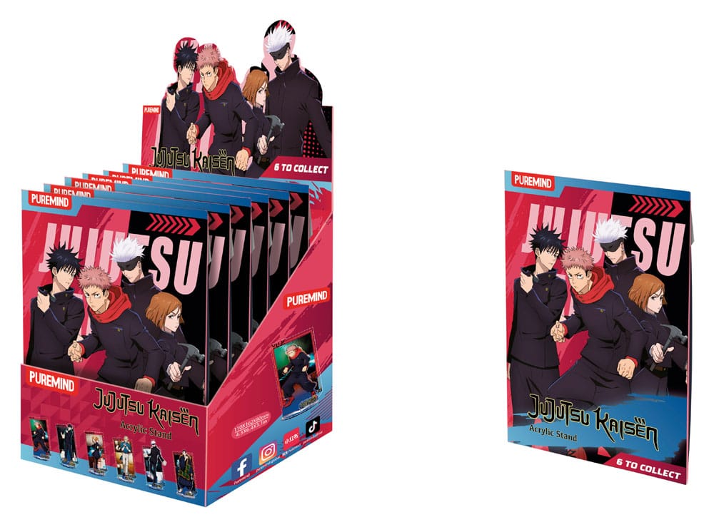 Jujutsu Kaisen Acrylic Stand Blind Box Display (Set of 6)
