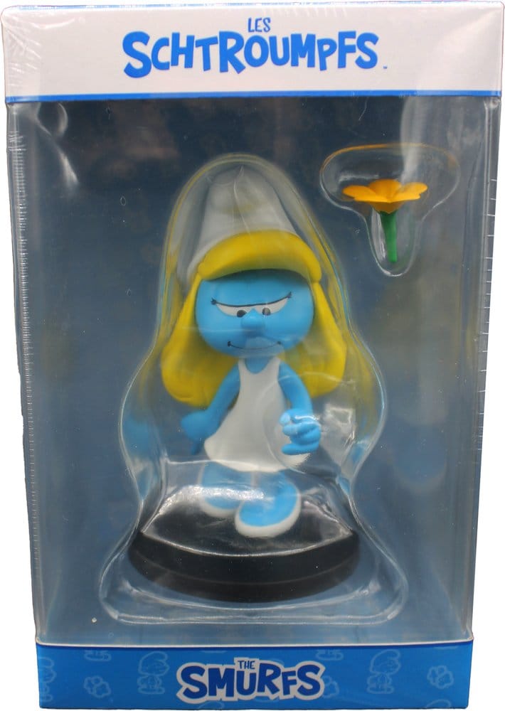 The Smurfs Statue Smurfette with Flower 12 cm