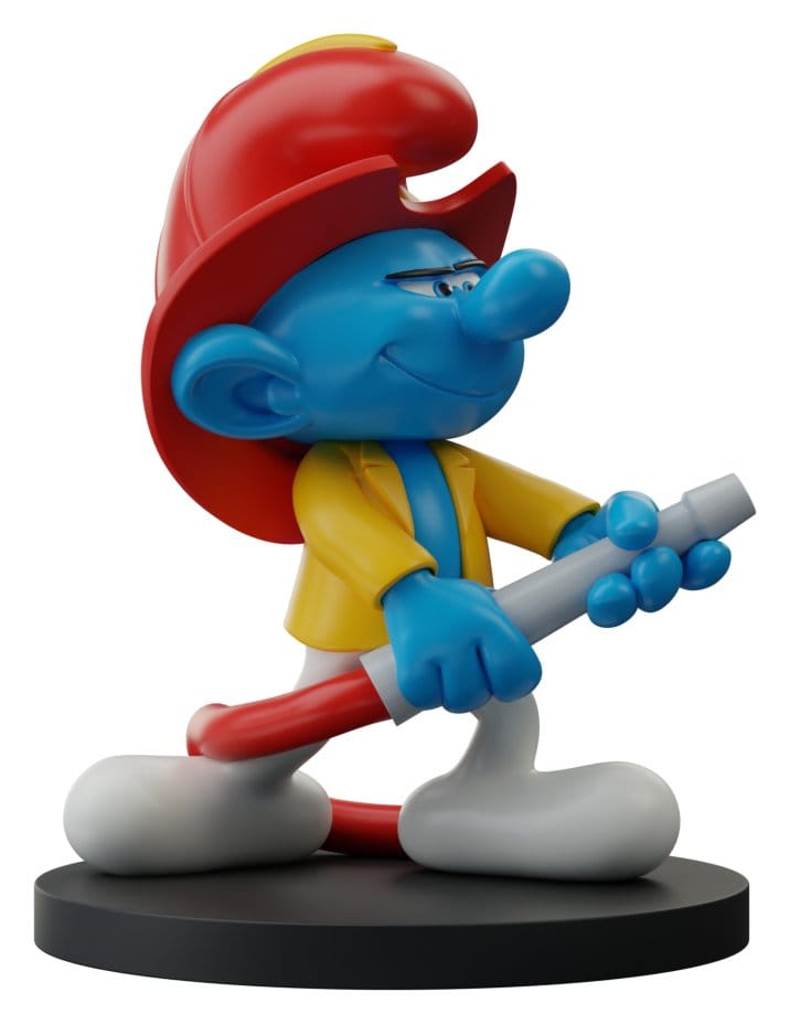 The Smurfs Statue Fireman Smurf 12 cm