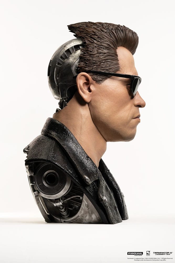 Terminator Replica 1/1 T-800 Model 101 Art Mask Painted Standard Version 46 cm